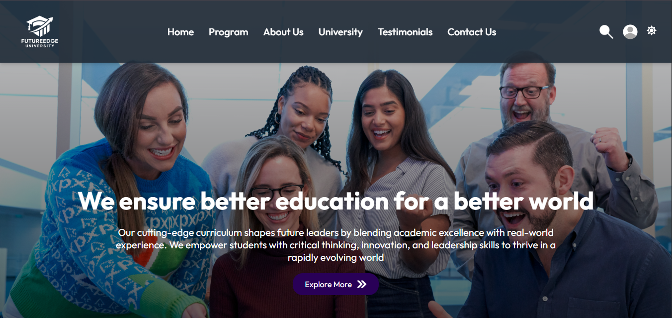 Frontend Project - Informational & institutional website